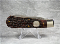 1997 CAMILLUS REMINGTON Ltd Ed NKCA 15th Anniversary Baby Bullet Trapper Knife