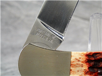 1986 GERBER Jigged Bone Limited Edition NKCA Club Sportsman Lockback Knife