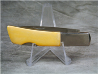 GERBER Silver Knight 3-1/4" Yellow Lockback