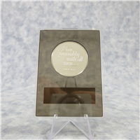 Christmas 'Dove of Peace' Holiday Silver Proof Medal (Franklin Mint, 1972)
