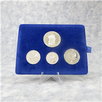 600th Anniversary of the Vienna University 4 Coin Proof Set (Austria, 1965)