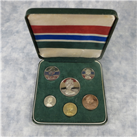 Gambia 6 Coin Proof Set (1966)