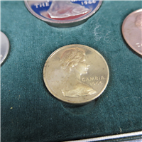 Gambia 6 Coin Proof Set (1966)
