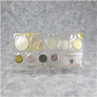Austria 9 Coin Silver Proof Set (Austrian Mint, 1966)