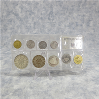 Austria 9 Coin Silver Proof Set (Austrian Mint, 1969)