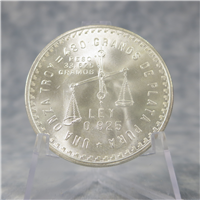 1949 Mexico 1 Onza Silver Uncirculated Coin