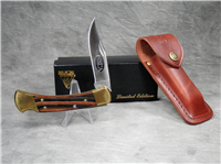 BUCK 110 Ranger Limited Edition NKCA 0002/1160 Folding Hunter w/ Leather Sheath