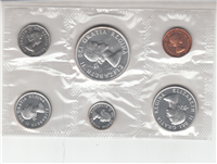 CANADA 6 Coin Proof-Like Set (Royal Canadian Mint, 1962)
