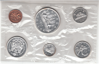 CANADA 6 Coin Proof-Like Set (Royal Canadian Mint, 1962)