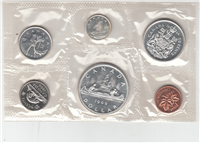 CANADA 6 Coin Proof-Like Set (Royal Canadian Mint, 1966)