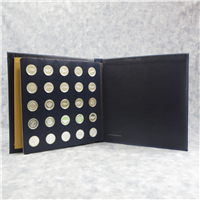 1970 Franklin Mint Antique Cars Series Three Sterling Silver Coins Collection 