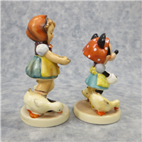 BE PATIENT Disney Minnie Mouse & Hummel Figurines (17-324-01-3 & Hum 197/2/0, TMK)