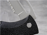 GERBER USA Black Partially Serrated Lockback