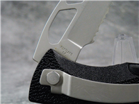 GERBER USA Black Partially Serrated Lockback