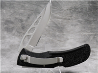 GERBER USA Black Partially Serrated Lockback