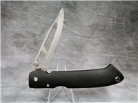 BERETTA 5" Black Serrated Folding Lockback