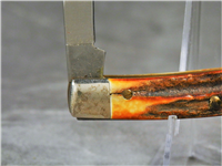 1986 Case 52033 SSP Stag IBEW LU 175 Pen Knife