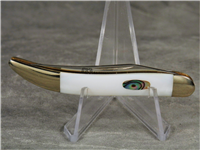 ROUGH RIDER White Pearl Tiny Toothpick Knife