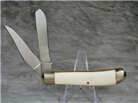 FROST CUTLERY New Salem Baptist 60th Anniversary White Smooth Bone Trapper