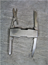 ED TUCKER ERNEST HOLMES DIVISION Stainless Steel Lobster-Style Gentleman's Pen Knife