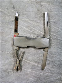 ED TUCKER ERNEST HOLMES DIVISION Stainless Steel Lobster-Style Gentleman's Pen Knife