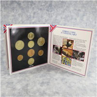 UNITED KINGDOM Uncirculated 8 Coin Collection (Royal Mint, 1983)