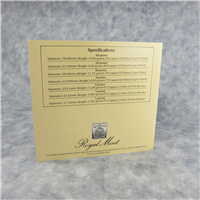 UNITED KINGDOM Uncirculated 7 Coin Collection (Royal Mint, 1982)