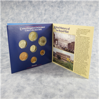 UNITED KINGDOM Uncirculated 7 Coin Collection (Royal Mint, 1982)