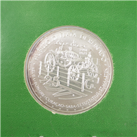 NETHERLANDS ANTILLES 25 Gulden Juliana's Reign Commemorative Coin (Royal Canadian Mint, 1973)