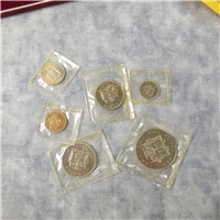 JAMAICA 6 Coin Proof Set (London Royal Mint,1969)