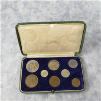 IRELAND 8-Coin Uncirculated Set (1942 & 1949)