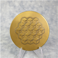 ISRAEL Technion University Jubilee 59 mm Bronze Medal (Hecht Mint, 1974)