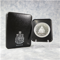 CANADA Library of Parliment Proof-Like Silver Dollar (RCM, 1976)