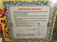 Vintage DISNEY Mousekartooner Mouseketeer Draw Like Roy Williams Litho Tin (Mattel, 1950s) 