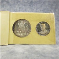 Sovereign Military Order of Malta 2-Coin Proof Set (Central Bank, 1965)