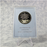 The Operation Desert Storm Eyewitness Commemorative Medal  (Franklin Mint, 1991)