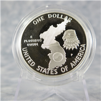 1991-P Korean War Silver Dollar Proof