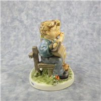 TUNING UP Figurine & Post Card Set (Hummel 915, TMK)