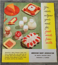 Vintage ADVENTURE IN DAIRYLAND Mickey Mouse Club Booklet (Disney,1956)
