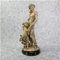 MOTHER'S HAND 14-1/2  inch Mother & Child Figurine  (Giuseppe Armani, 1008-T, 1993)