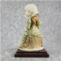 GIRL WITH CHICKS 9-1/2 inch 1992 Members Only Figurine  (Giuseppe Armani, 0122-S, 1982)
