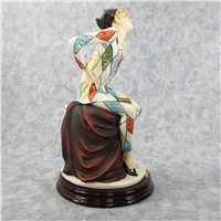 HARLEQUIN 11-1/2 inch 1994 G. Armani Society Figurine  (Giuseppe Armani, 490-C, 1994)