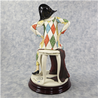 HARLEQUIN 11-1/2 inch 1994 G. Armani Society Figurine  (Giuseppe Armani, 490-C, 1994)