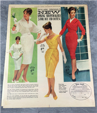 Vintage ANNETTE FUNICELLO New York News Magazine Photo Cover (Jan 14, 1962)