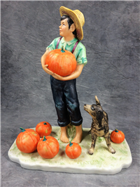 Norman Rockwell PILGRIMAGE (Fall) - Going on Sixteen - Four Seasons 8" Figurine