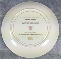 Norman Rockwell SWEET SONG SO YOUNG Four Seasons 10-1/2" Plate (Gorham 1973)