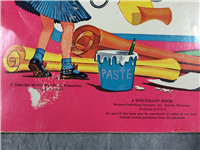 Vintage Oversized MICKEY MOUSE CLUB SCRAPBOOK (Disney, Whitman, 1955)