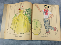 Vintage JIMMIE DODD MAGIC CARPET Coloring Book (Disney, Whitman, 1957)