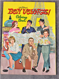 Vintage BON VOYAGE Coloring Book (Disney, Whitman, 1962) 