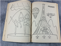 Vintage IT'S A SMALL WORLD Coloring Book #1188 (Disney, Whitman, 1966) 